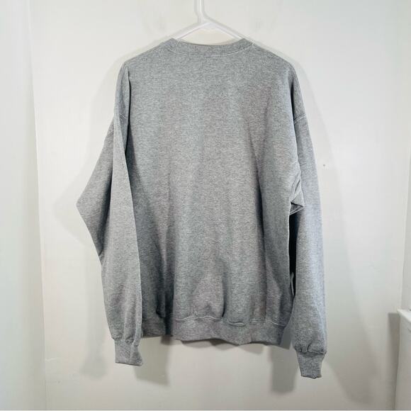 Auburn University Gray Orange Rainbow Crewneck Pullover Sweatshirt Large - Picture 6 of 6